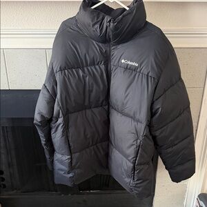 Columbia Black Puffer Jacket
